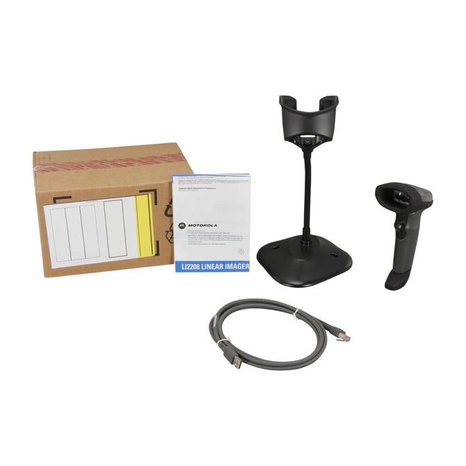 Čitalnik črtne kode Zebra LI2208 USB kit 4
