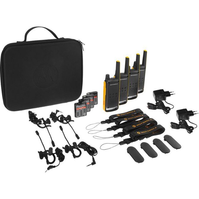 Motorola Walkie Talkie T82 Extreme Quadpack