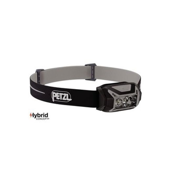 Naglavna svetilka Petzl ACTIK CORE (črna, z baterijo CORE)