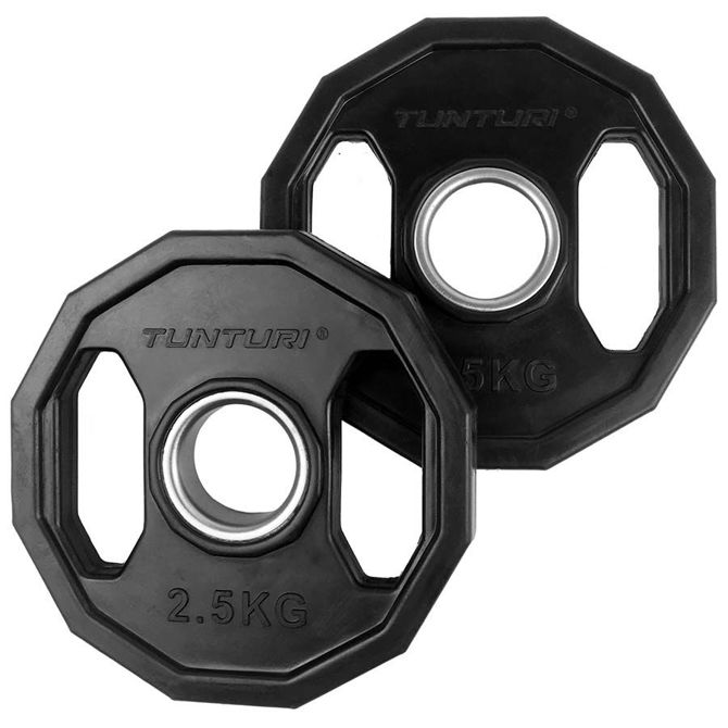 Olimpijska kolutna utež Tunturi, 2,5 kg, 2 kosa