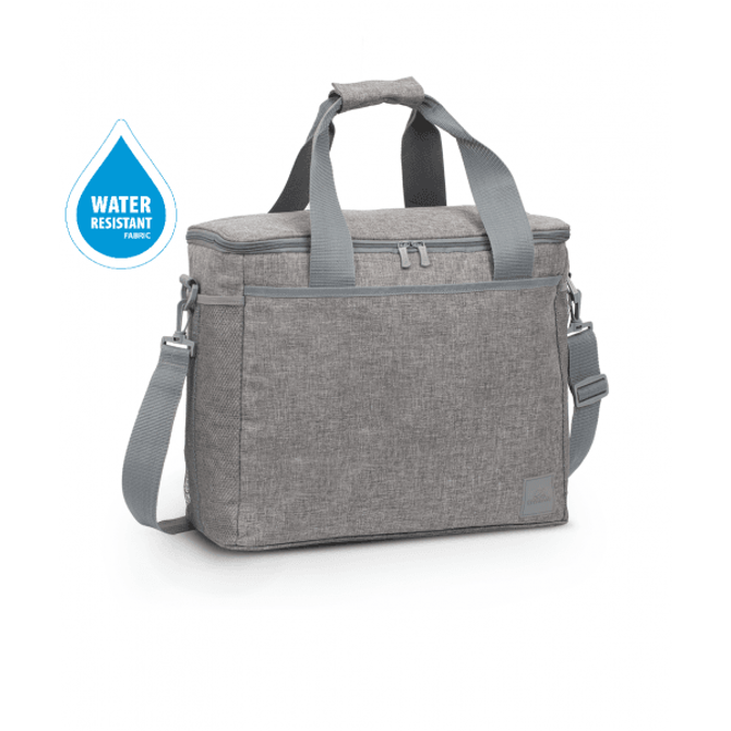 Hladilna torba RIVACASE 5736 30l za 36 x 0,5l pločevink - siva