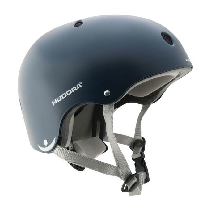 Skaterska čelada Hudora  (temno modra, velikost 48-52)