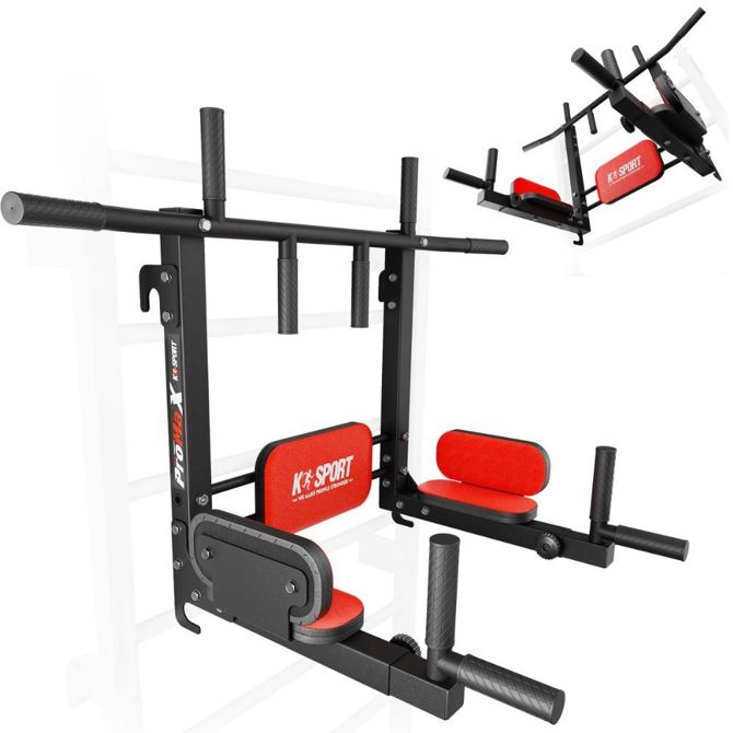 3 v 1 drog za letvenik K-Sport, pull up dip trebušnjaki, nosilnost 180 kg, širina 100 cm 4