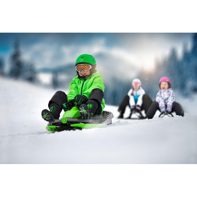 Gizmo Riders dvojni vodljivi bob, do 120kg, naelektreno modra - STRATOS 3