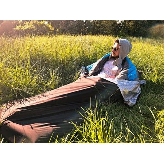 LAYON CozyBivy izolacijska vreča za spalno podlogo, 210 x 65 cm, temno modra 4