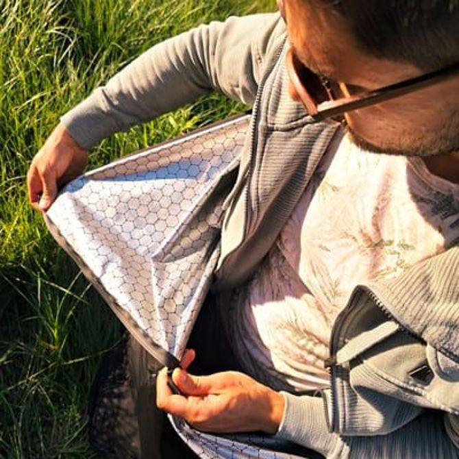 LAYON CozyBivy izolacijska vreča za spalno podlogo, 210 x 65 cm, temno modra 6
