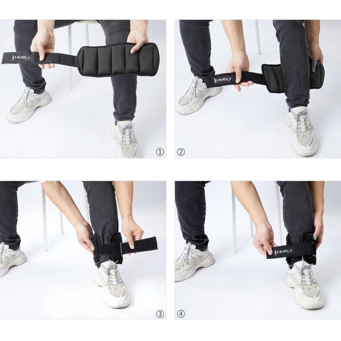 Mehke uteži na velkro trak 2 x 2,5 kg 5