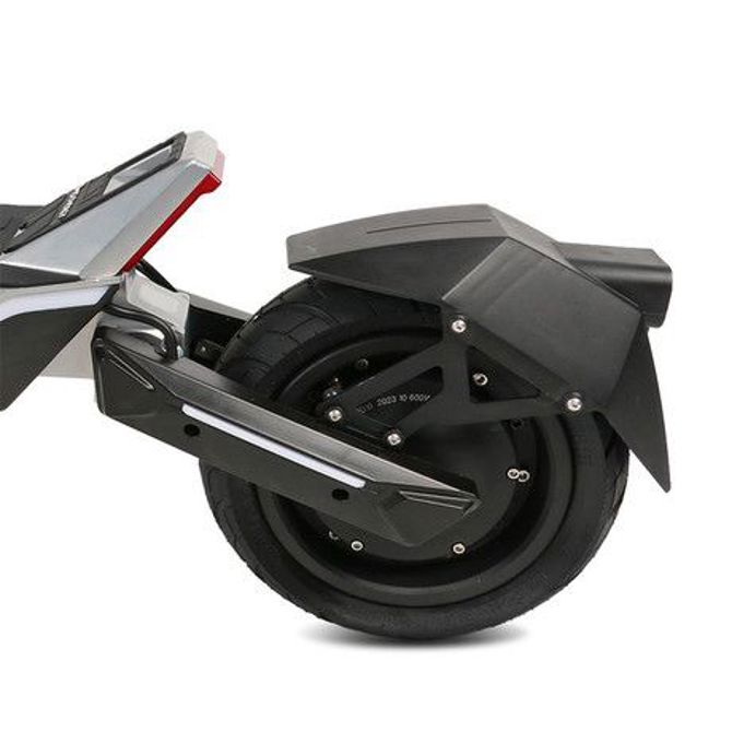 Električni skiro MS Energy FLARE X 2x800W motor, 70 km doseg, 52V 18Ah baterija, 10 pnevmatike, vzmetenje, črn (Midnight Chrome) 3