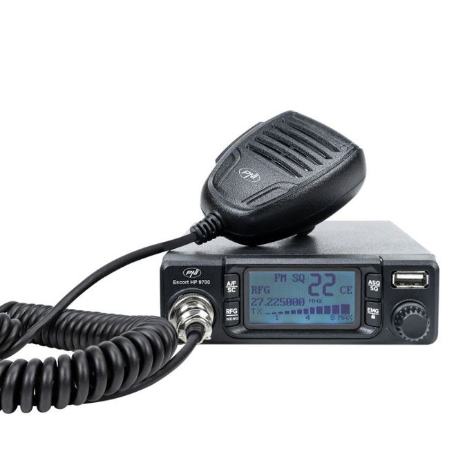 Paket radijske postaje CB PNI Escort HP 9700 USB in antena CB PNI Extra 40 2