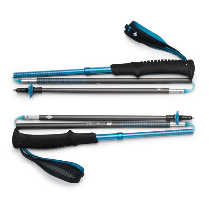 Pohodniške palice Black Diamond  Distance Carbon Z (antracit/modre, 1 par, 125 cm) 2