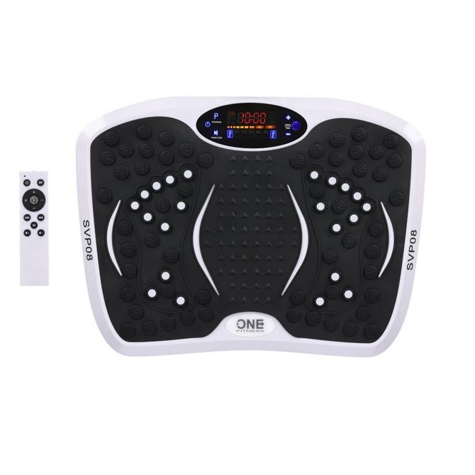 Vibrirna vadbena plošča SVP08, 200 W, Bluetooth, 120 stopenj hitrosti, do 150 kg 5