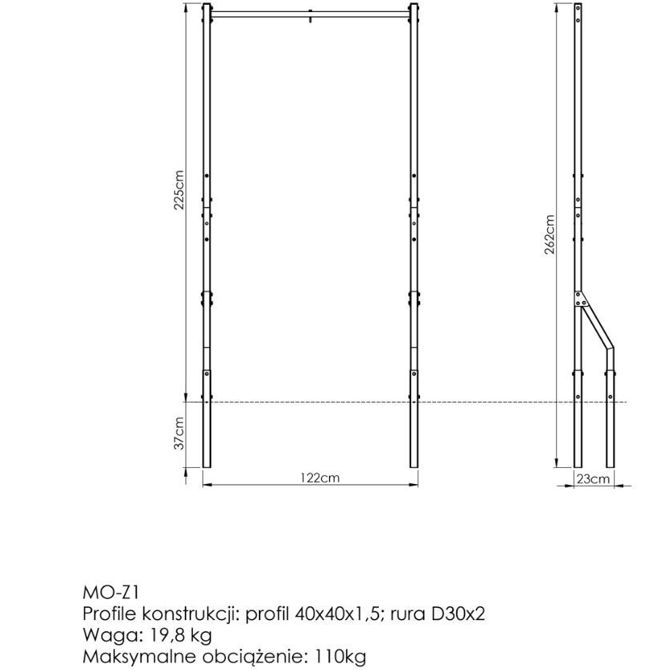 Zunanji pull up drog Marbo 61mo-z1 3
