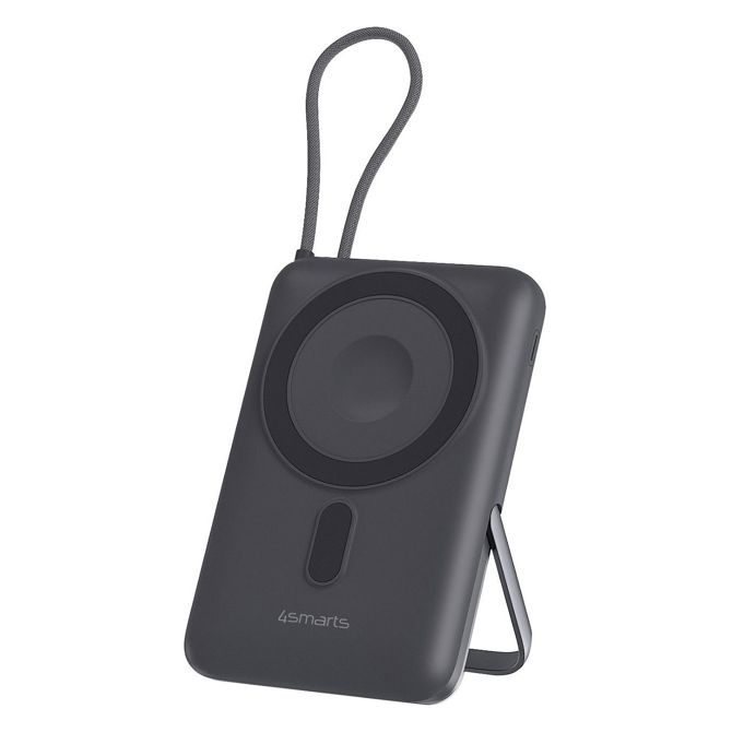 4smarts brezžična prenosna baterija Powerbank Enterprise Pocket 10000mAh 22,5W.Qi2