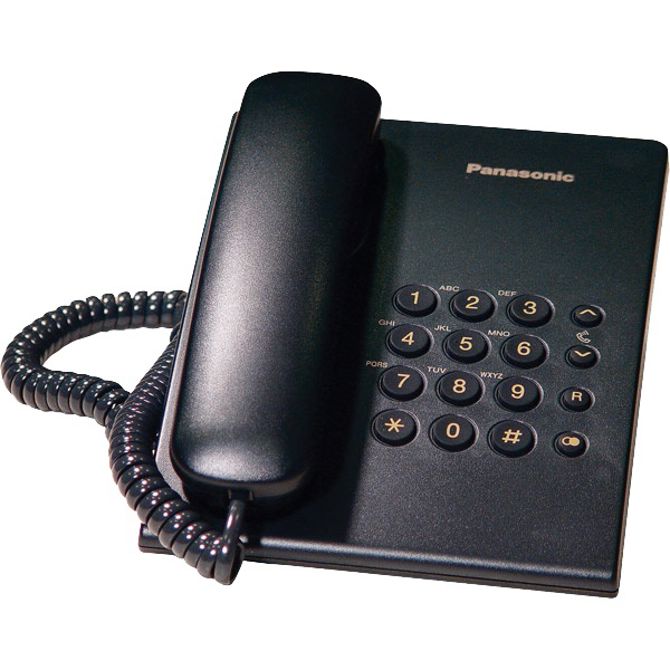 Telefon Panasonic KX-TS500FXB ČRN