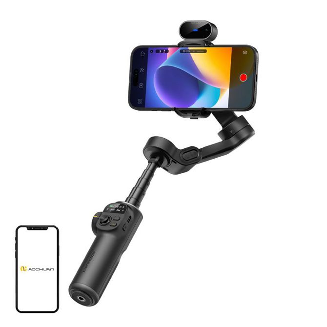 AOCHUAN X2 Gimbal z AI senzorjem (črn)