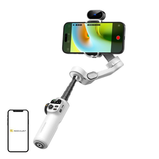 AOCHUAN X2 Gimbal z AI senzorjem (bel)