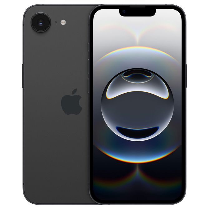 Pametni telefon Apple iPhone 16e 512GB črne barve