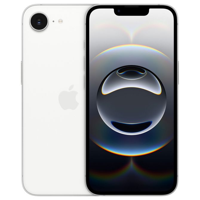 Pametni telefon Apple iPhone 16e 512GB bele barve