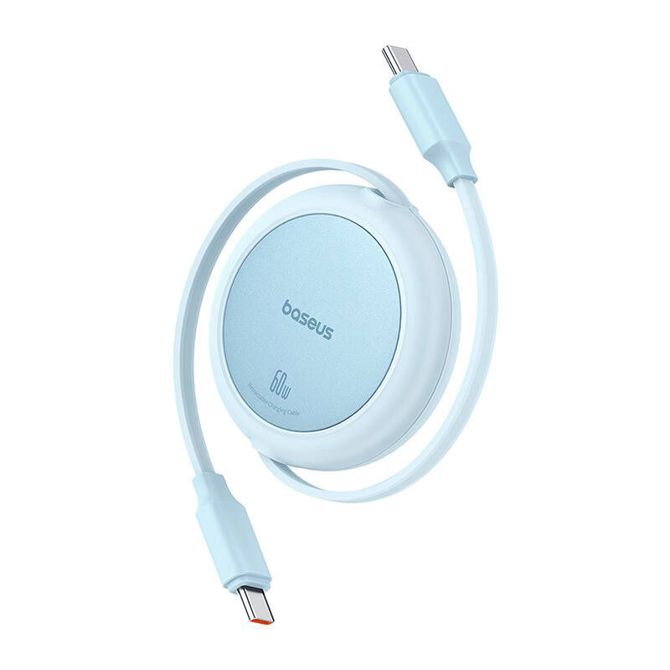 Baseus Free2Pull Mini USB-C na USB-C 60 W USB kabel, 1 m (moder)