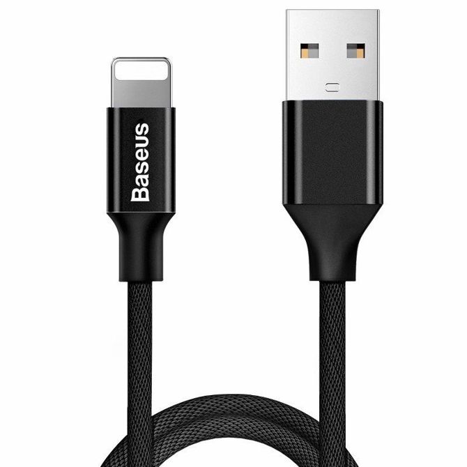Baseus Yiven Lightning kabel 120cm 2A - črn