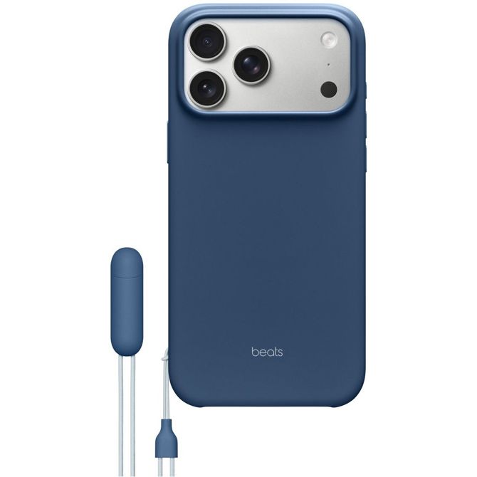 Ovitek Beats Kickstand za iPhone 17 Pro Max z MagSafe in upravljanjem kamere (kamnito moder)