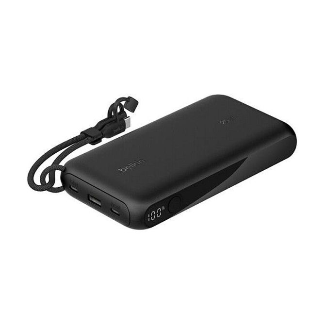 Belkin Powerbank 20.000mAh črni zaslon PD 20W USB-C BPB028hqBK