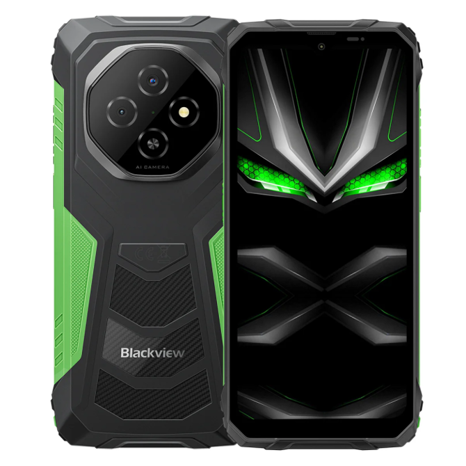 Pametni robustni telefon Blackview FORT 1 6/256GB, zelen