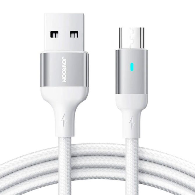 Kabel na Micro USB-A / 2.4A / 2m Joyroom S-UM018A10 (bel)