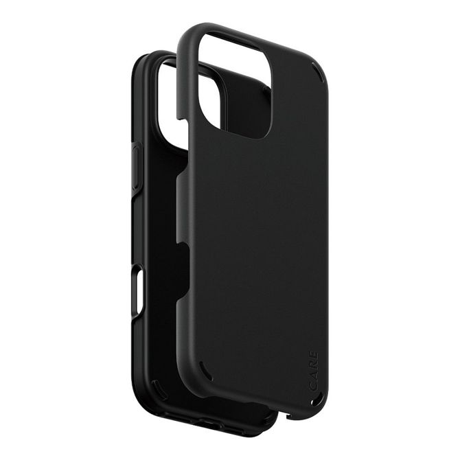 Ovitek CARE by PanzerGlass Feature Double Defence za iPhone 16 Pro Max, črn