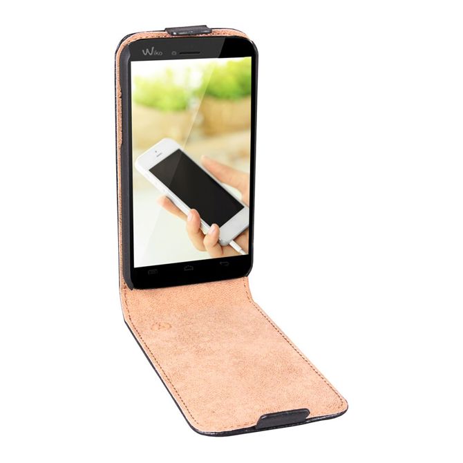 Etui ovitek za Wiko Goa črni ultra tanek zaščitni etui