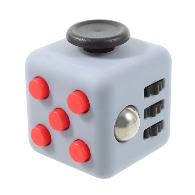 Fidget cube kocka - siva