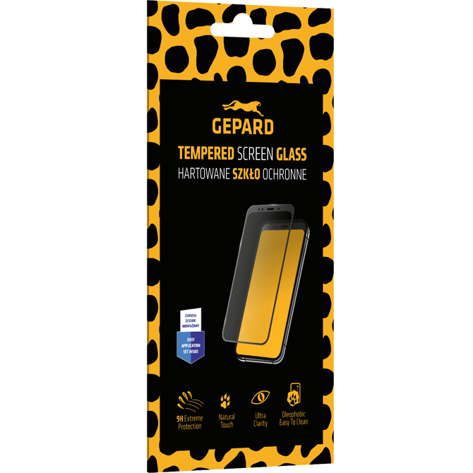Gepard ZAŠČITNO KALJENO STEKLO Samsung Galaxy A16 - Full Glue - črn
