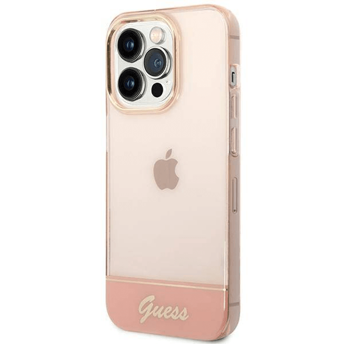GUESS GUHCP14XHGCOP ovitek za iPhone 14 Pro Max - roza