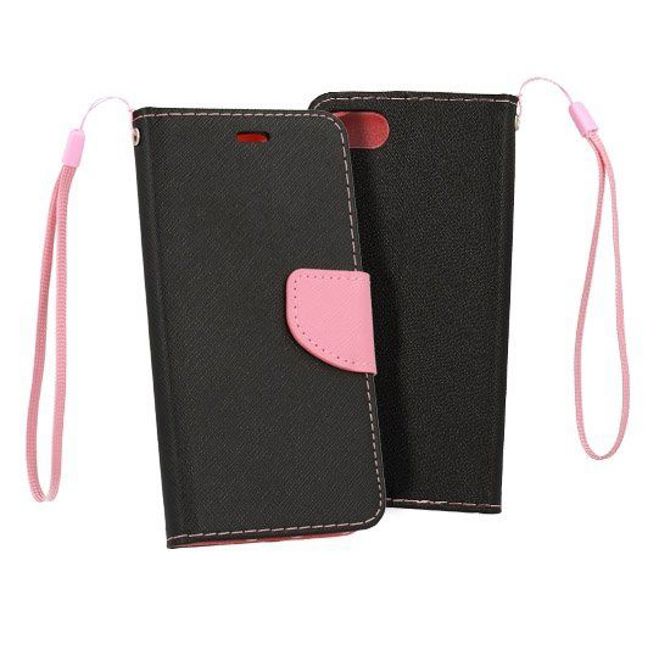 Havana preklopna torbica Fancy Diary Samsung Galaxy A72 A726 5G - črno roza
