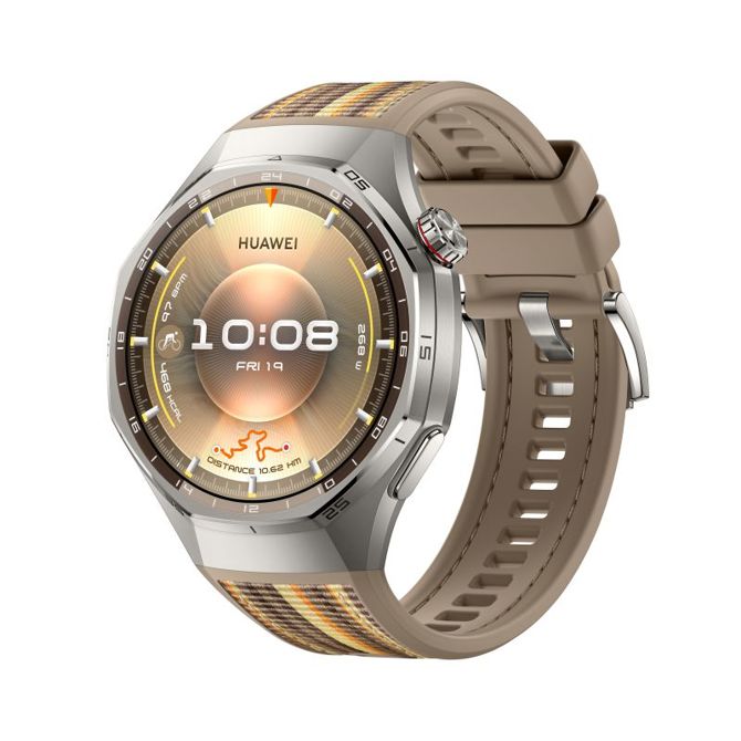 Pametna ura Huawei GT 6 PRO, 46mm, MOLED 1,47, titan, safirno steklo, do 21 dni baterije, EKG, GPS, 5 ATM