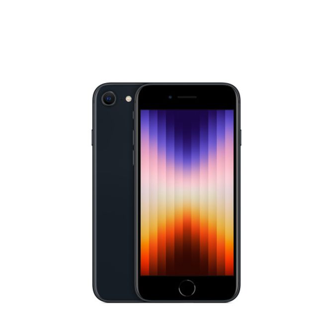 Pametni telefon Apple iPhone SE3 5G (2022), 64 GB, črn (EU)