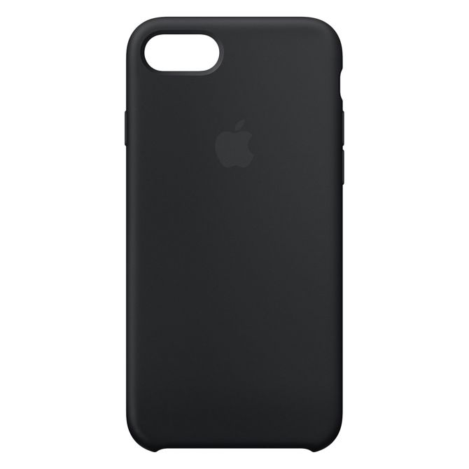 Silikonski ovitek za iPhone 8/7, črn