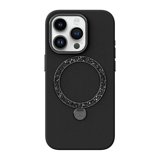 Joyroom PN-15L4 etui Dancing Circle za iPhone 15 Pro Max (črn)