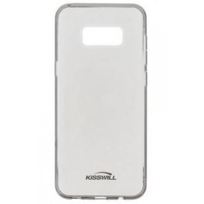 Kisswill silikonski ovitek za Samsung Galaxy S8 G950 - prozorno črn
