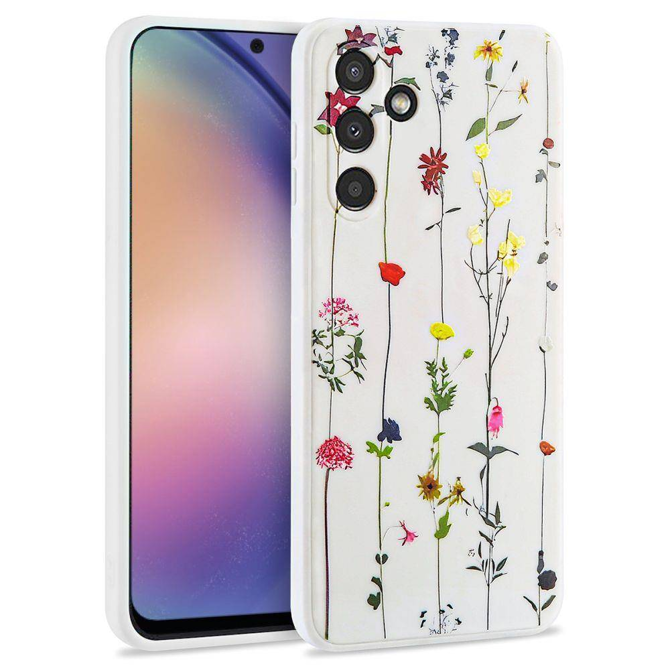 Liquid silikonski ovitek Pomlad za Samsung Galaxy A14  - bel