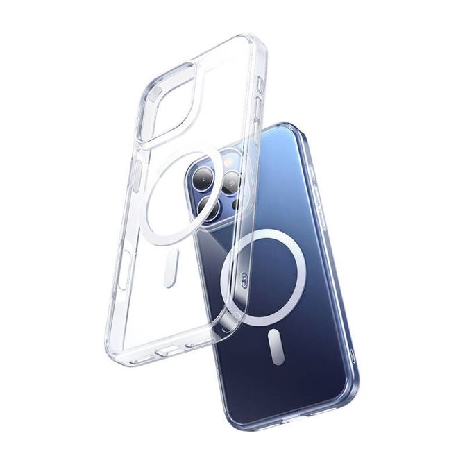 McDodo PC-4923 magnetni ovitek za iPhone 16 Pro Max (prozoren)