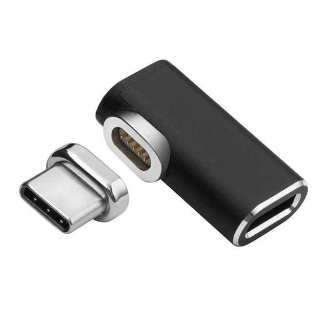 MicroConnect Kabel Magnetic USB-C Adapter 90°
