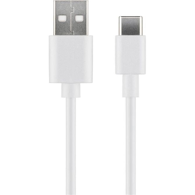 MicroConnect Kabel USB C-A 2.0, 0,5m, bel 480Mbps