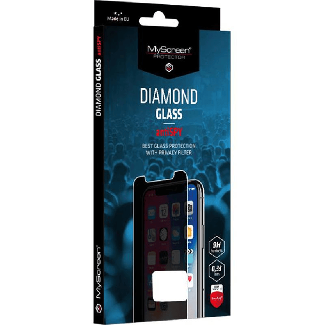 My Screen protector AntiSpy / Privacy ZAŠČITNO KALJENO STEKLO Samsung Galaxy S22 5G / Samsung Galaxy S23 5G - Edge Full Glue