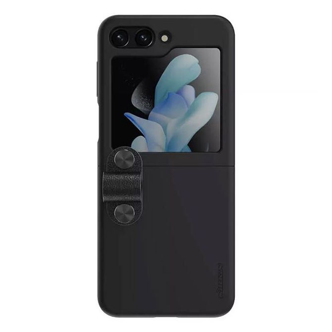 Preklopna torbica Nillkin Flex za Samsung Galaxy Z Flip 5 (črna)