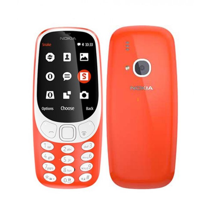 Mobilni telefon Nokia 3310 single sim rdeč
