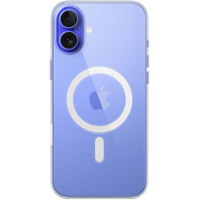Ovitek za telefon Apple MA7D4ZM/A MagSafe, prozoren, polikarbonat, zaščita pred praskami in padci, odporen proti porumenelosti