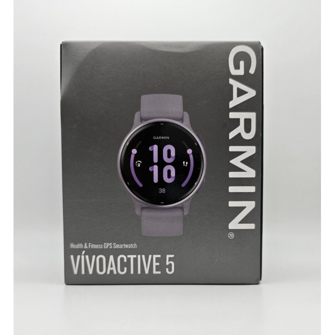 Pametna ura Garmin Vivoactive 5 AMOLED, GPS, merilnik srčnega utripa, vodoodpornost 50 m, vijolična