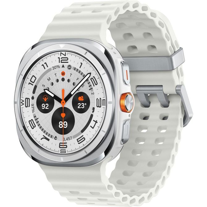 Pametna ura Samsung Galaxy Watch Ultra 47mm LTE GPS 5ATM srebrna silikon