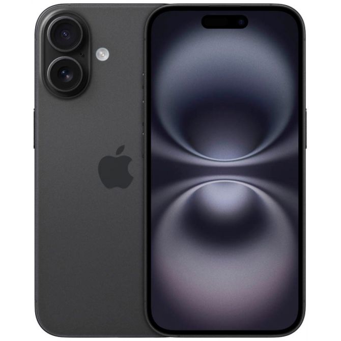 Pametni telefon Apple iPhone 16, 256 GB, iOS, črn